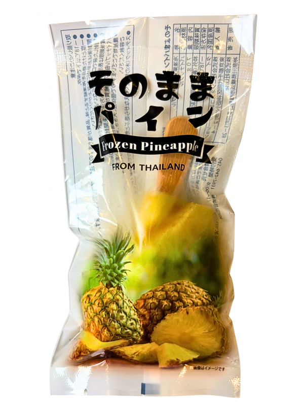 片手で楽しむフローズンフルーツ　”そのままパイン”